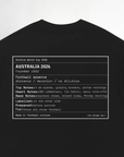 Australia 2026 Archive Tee